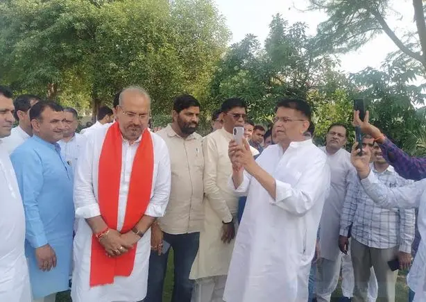 Agricultural Fair to be Held in Hasanpur on October 23 ; Former Agriculture Minister Omprakash Dhankhar Reviews Preparations , Chandigarh News in Hindi