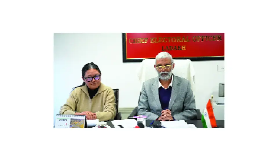 Leh , Kargil civic polls announced