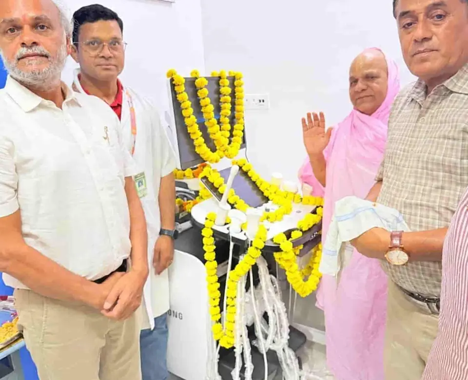 भीलवाड़ा के रामस्नेही चिकित्सालय में अत्याधुनिक सोनोग्राफी मशीन शुरू , अब छोटी गांठों की भी होगी जांच