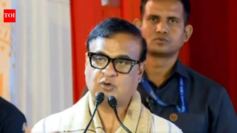 Assam peace built on police sacrifices , says CM Himanta | Guwahati News
