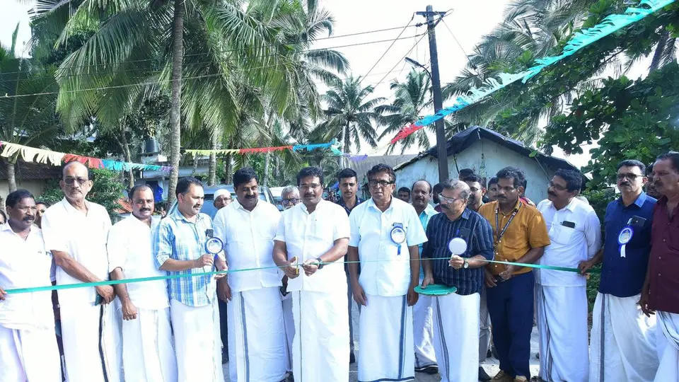 Minister inaugurates development works at two fishing harbours