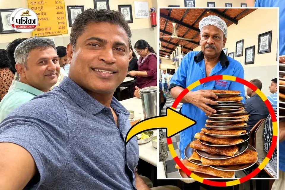 IPS Dinesh MN : एक बार में डोसे की 16 प्लेट ! राजस्थान के IPS दिनेश एमएन ने शेयर की तस्वीरें , जानिए इस ऐतिहासिक रेस्तरां की दिलचस्प कहानी | Rajasthan Adg Dinesh Mn Shares Photos From Bengaluru Iconic