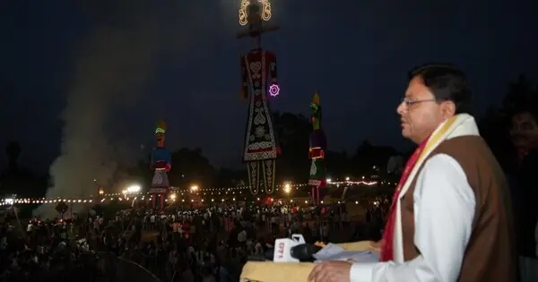 CM Dhami reaffirms resolve for safe , prosperous Uttarakhand on Vijayadashami
