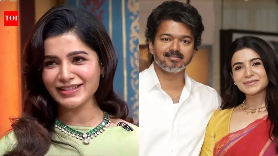 Samantha Ruth Prabhu : Celebrity MasterChef Tamil : Samantha Opens Up About Her Admiration for Vijay , Calls Him an Inspirational Person
