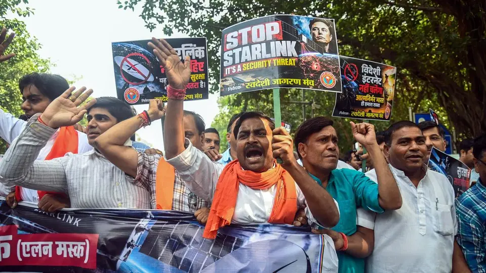 Swadeshi Jagaran Manch urges PM Modi to deny operating permissions for SpaceX’s Starlink