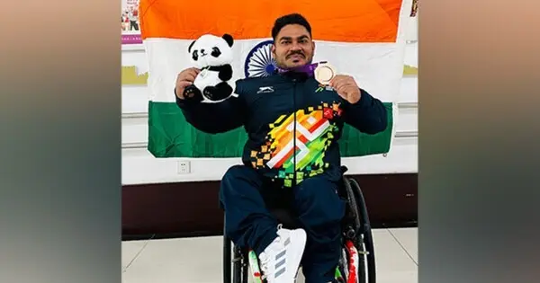 Asian Para Games : CWG medalist para - powerlifter Jhandu Kumar finishes fifth in men up to 72 kg final