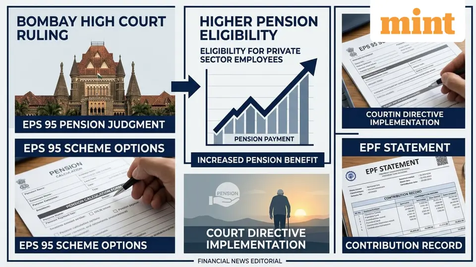EPS - 95 pension : Bombay High Court rules in favour of private sector employees seeking pension on higher wages