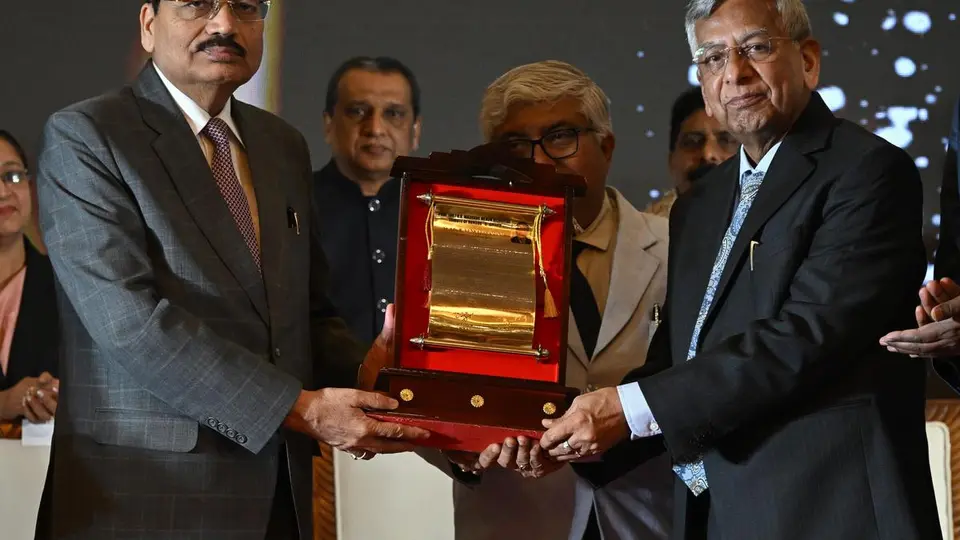 Chief Justice of India presents N.R. Madhava Menon award to Attorney General R. Venkataramani