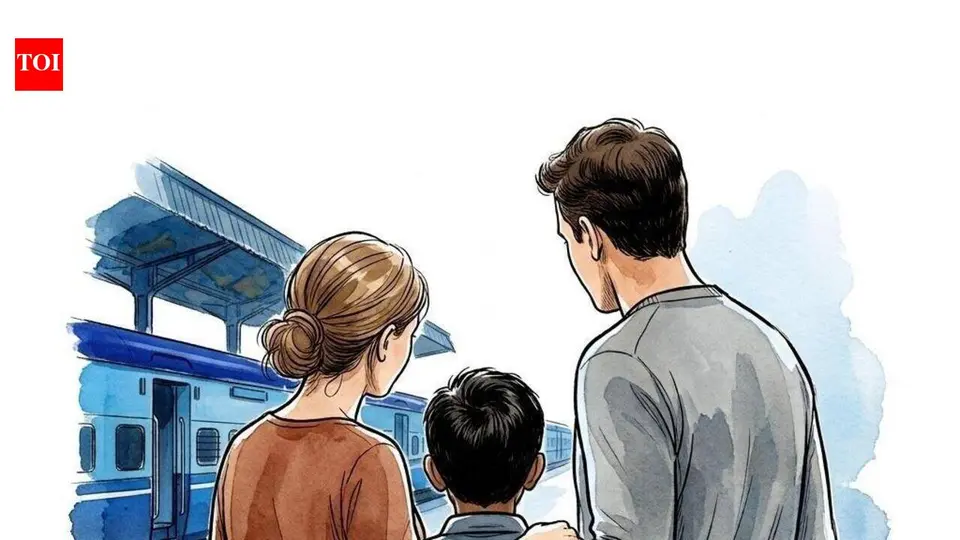 Found alone at rly station , boy adopted by Italian couple