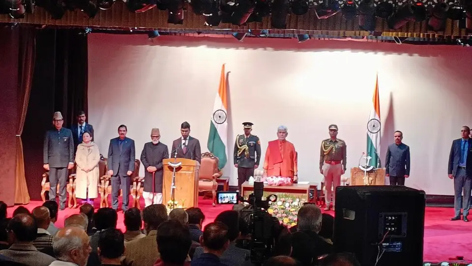 Four new faces join Omar Abdullah’s Cabinet in J&K