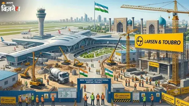 LT को मिला ₹15000 करोड़ अल्ट्रा - मेगा ऑर्डर , बनाएगी उज्बेकिस्तान का नया इंटरनेशनल एयरपोर्ट ; 4 प्रोजेक्ट से बरसेगा पैसा ?