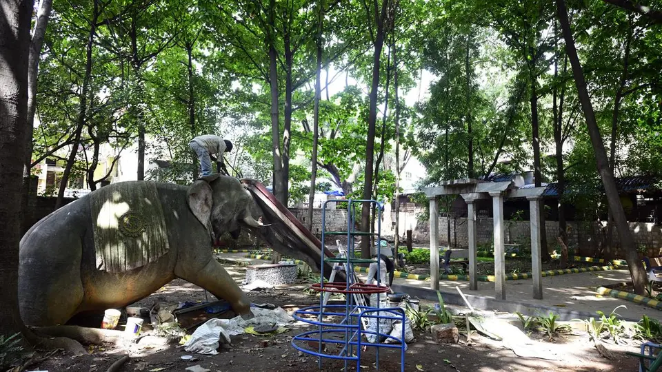 From garbage dump to green lung: Residents give Aane Park in Malleswaram a new lease of life