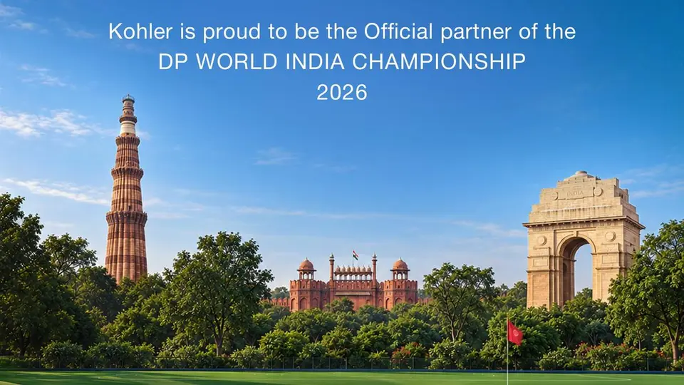 Kohler Announces Official Partnership with DP World India Championship 2026