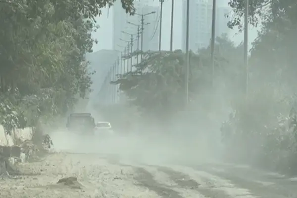 Dust Continues to Swirl on Noida Roads Despite GRAP - 1 Implementation ; Questions Raised Over Pollution Control Claims , Noida News in Hindi