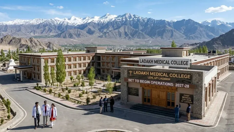 Ladakh First Medical College to start in 2027 - 28 as Centre eases hiring rules