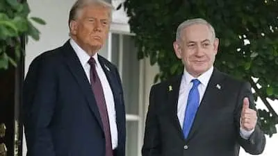  Vote for Bibi for PM : Trump Renews Pitch for Netanyahu as Israel Heads to Crucial Post - War Polls
