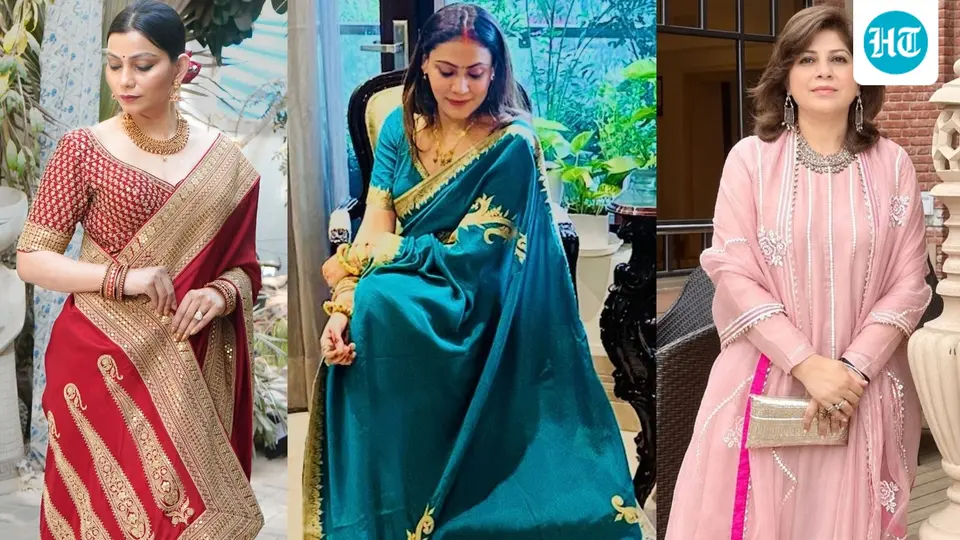 Karwa Chaut 2026 : Fashion designers Pallavi Madeshia Yadav , Romaa Agarwal and Tannmayaa Manish give festive wardrobe a modern edit