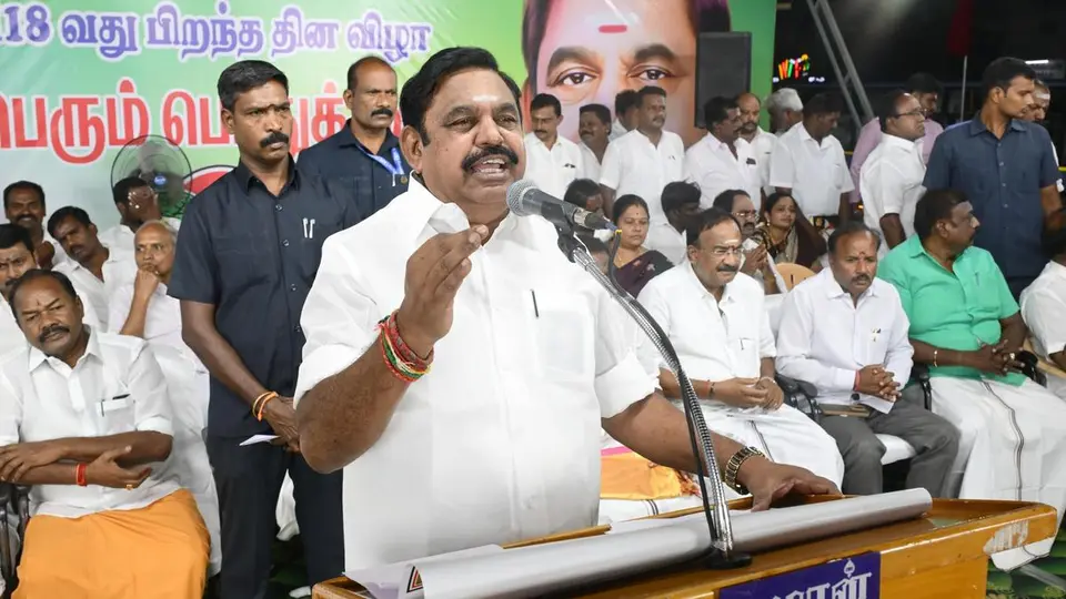 Palaniswami questions Vijay’s silence over arrest of TVK functionary in narcotics seizure