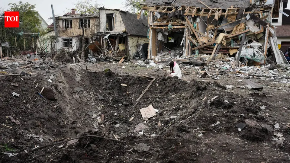 Ukraine drone attacks cut power and water in Crimea , hit Russian petrochemical plant