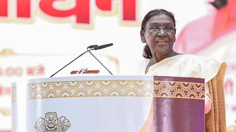 Murmu hails youth joining mainstream after breaking free from Maoism