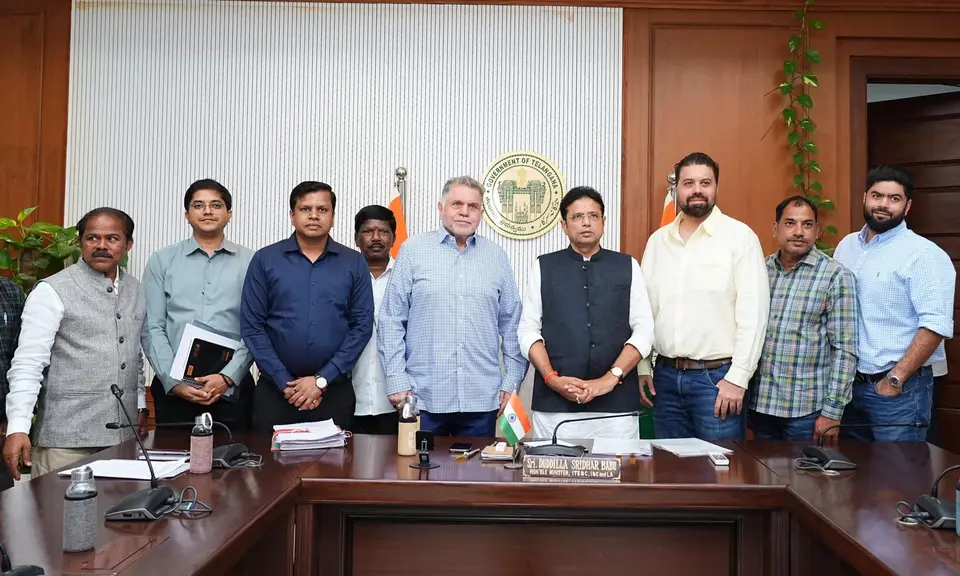 Sridhar Babu Reviews Plans to Develop Telangana Leather Industry