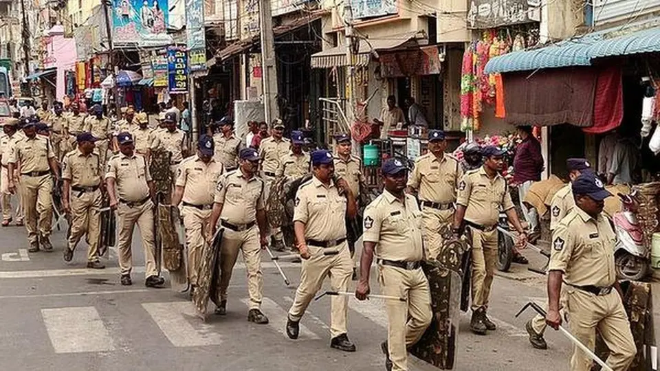 Foot marches held across district ahead of elections