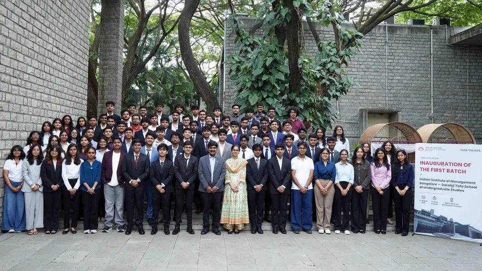 IIMB’s inaugural UG cohort brings together diverse talent, ambitions