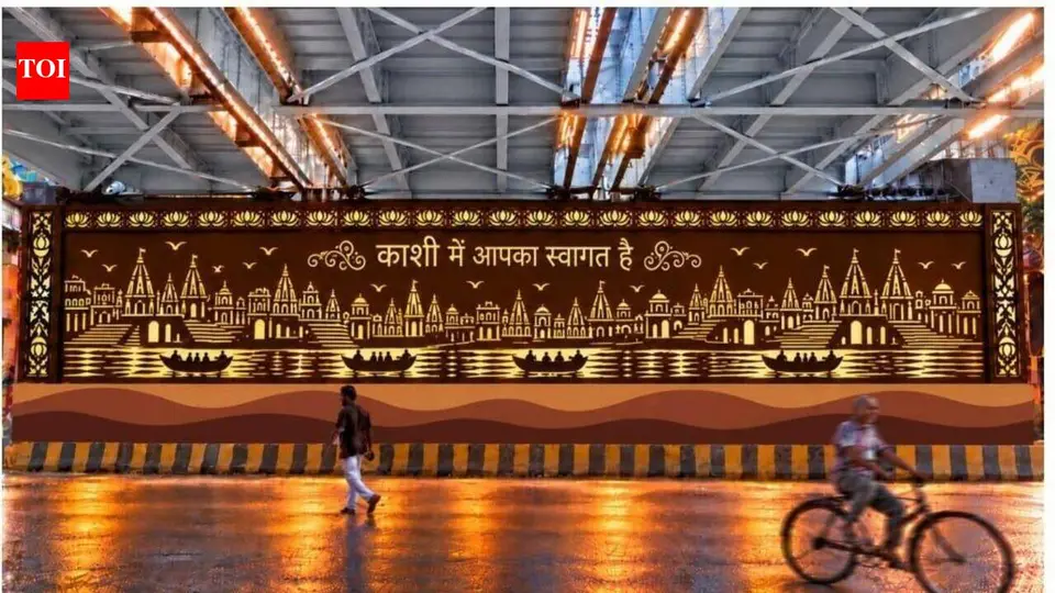 Kashi gets a colourful makeover ahead of IAF air show