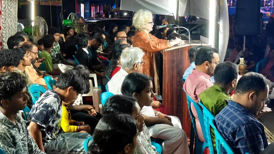 Blood of youths at Jantar Mantar cries out for justice, says writer Sarah Joseph