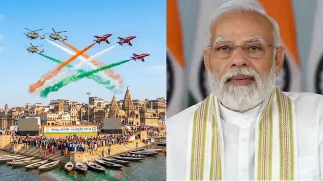 25 अक्टूबर को वाराणसी एयर शो में शामिल होंगे PM मोदी , ड्रोन और घरों की छतों से संदिग्धों पर नजर रखेगी पुलिस - pm modi varanasi air show police briefs security measures