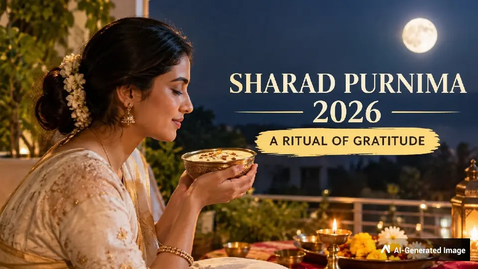 Sharad Purnima 2026 : Try This Simple Gratitude Ritual Before Placing Kheer Under Moonlight